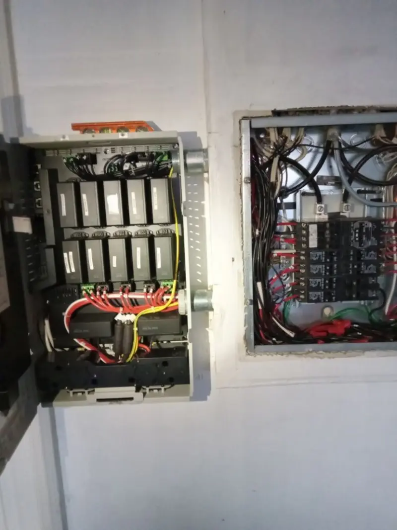 Electrical panel upgrade completed for Indoor Lighting Installation in Rockwood